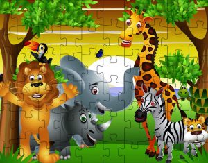 12 Piece Tray Puzzle - 21cm x 29cm (A4) – Horizontal